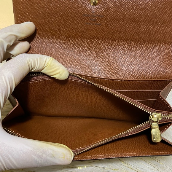 Portefeiulle Sarah Long Bifold Wallet With duster - Picture 5 of 16